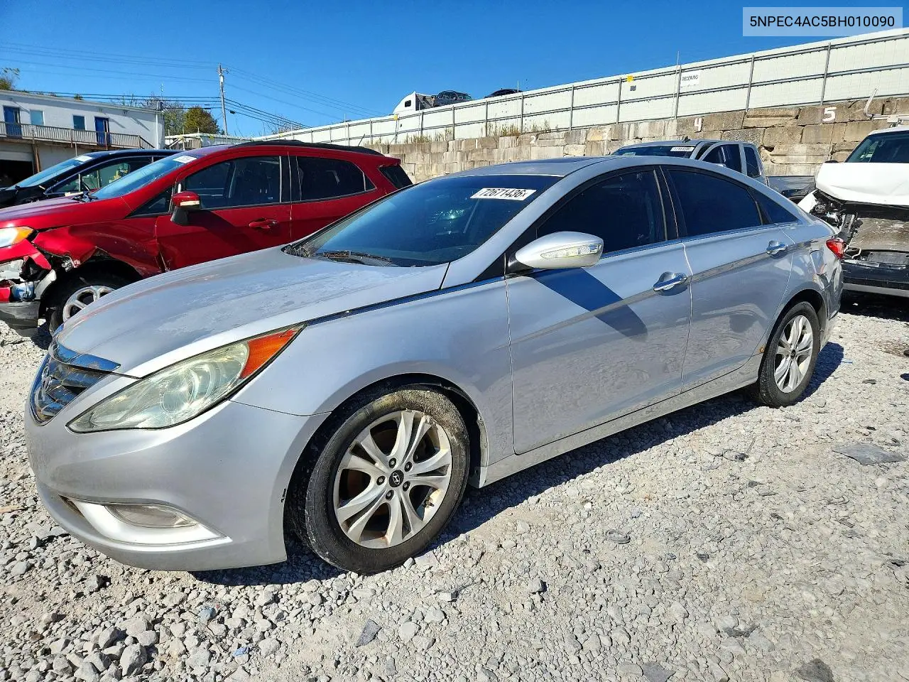 2011 Hyundai Sonata Limited VIN 5NPEC4AC5BH010090 фото 1