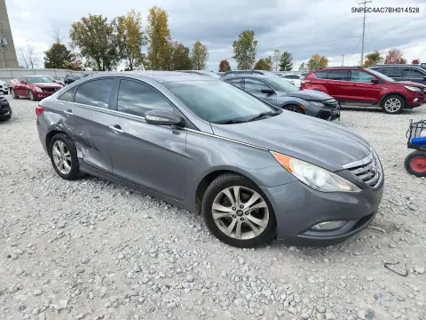 5NPEC4AC7BH014528 — 2011 Hyundai Sonata, фото 4 с аукциона Copart, Боковая часть