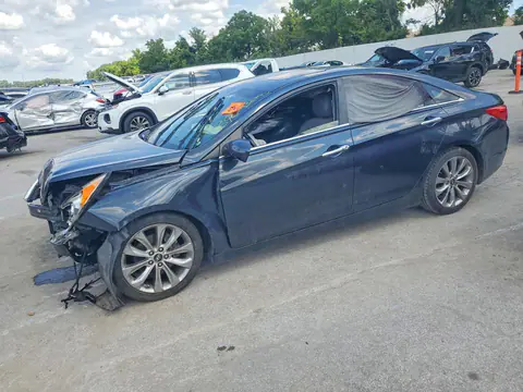 5NPEC4AB2CH439504 — 2012 Hyundai Sonata, Передняя часть (Front End), фото до ремонта