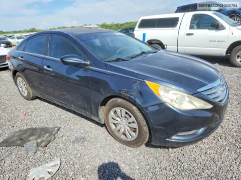 2012 Hyundai Sonata Gls VIN 5NPEB4AC0CH335704 фото 4