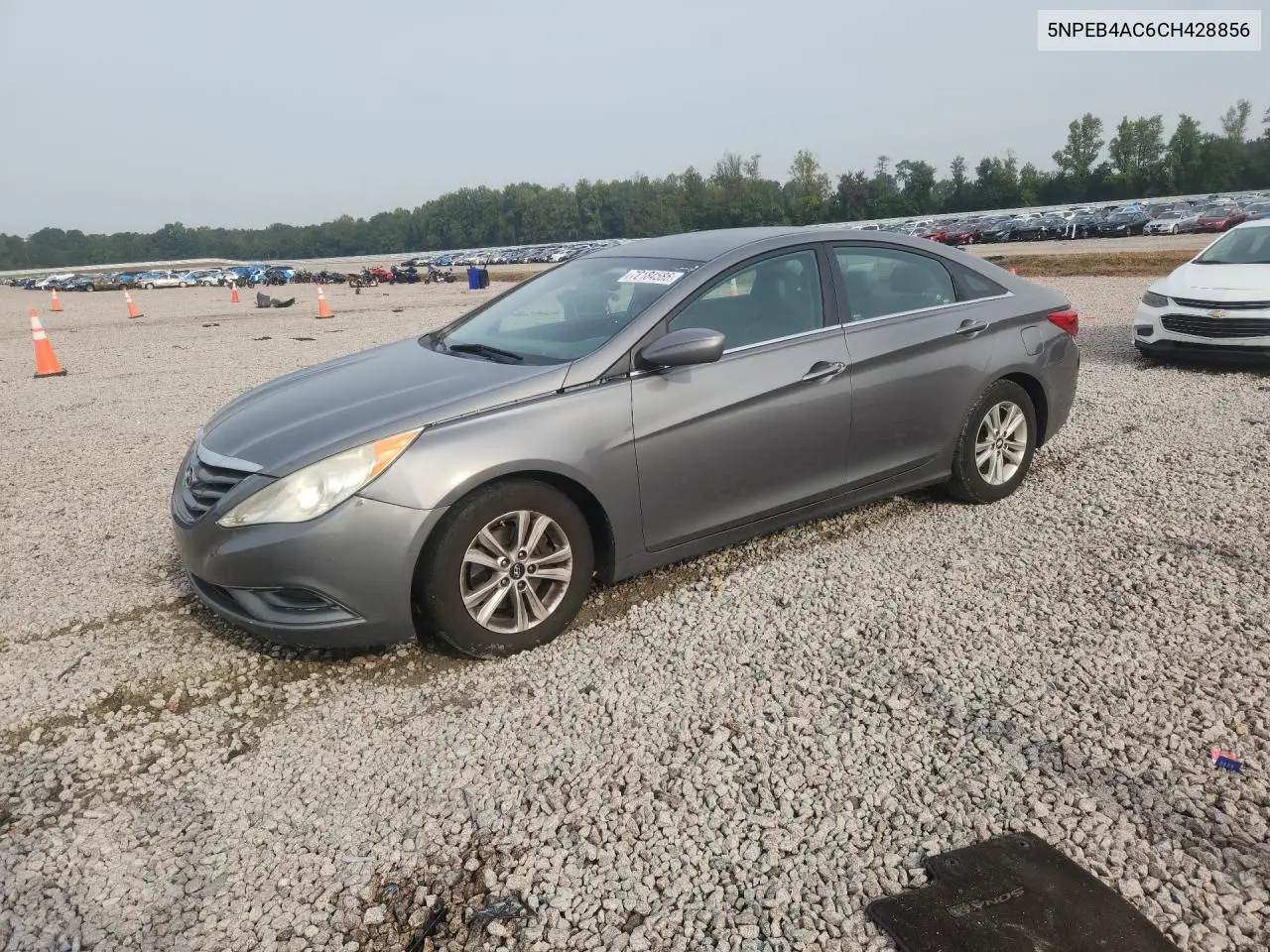 2012 Hyundai Sonata Gls VIN 5NPEB4AC6CH428856 фото 1