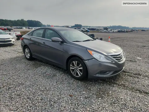 2012 Hyundai Sonata Gls VIN 5NPEB4AC6CH428856 фото 4
