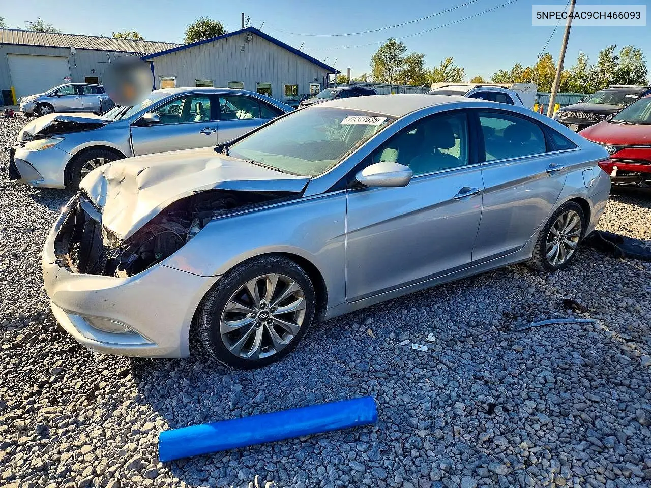 2012 Hyundai Sonata Se VIN 5NPEC4AC9CH466093 фото 1