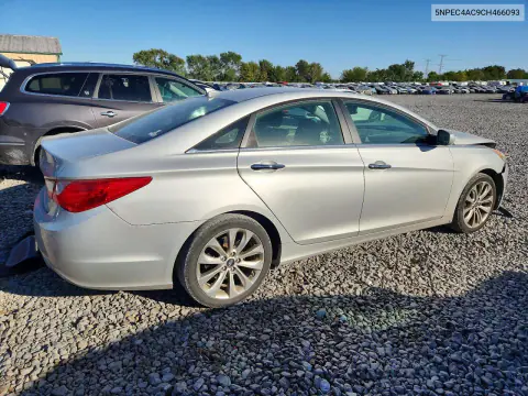 2012 Hyundai Sonata Se VIN 5NPEC4AC9CH466093 фото 3