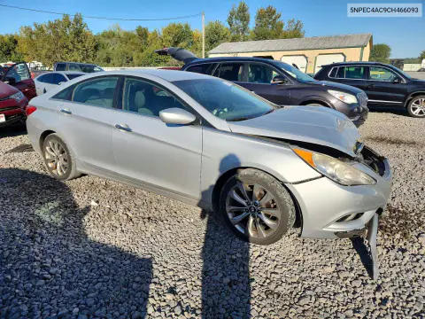 2012 Hyundai Sonata Se VIN 5NPEC4AC9CH466093 фото 4