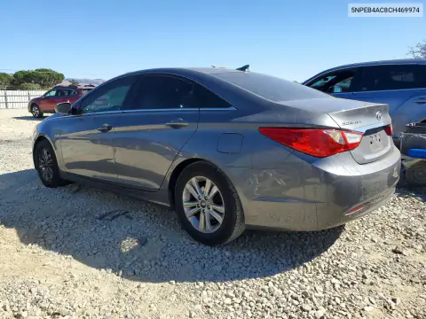 5NPEB4AC8CH469974 — 2012 Hyundai Sonata, фото 2 с аукциона Copart, Вандализм