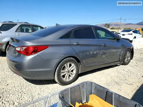 5NPEB4AC8CH469974 — 2012 Hyundai Sonata, фото 3 с аукциона Copart, Вандализм