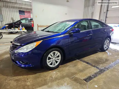 5NPEB4ACXCH370752 — 2012 Hyundai Sonata, Боковая часть, фото до ремонта