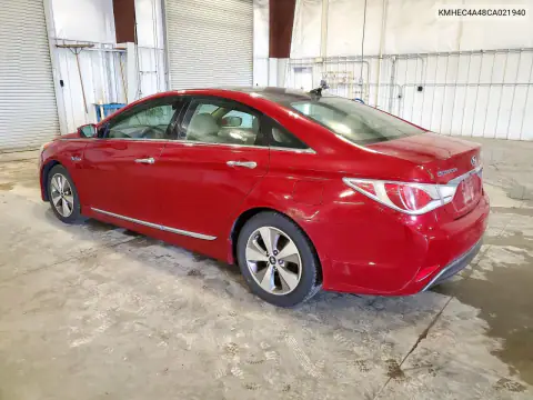 KMHEC4A48CA021940 — 2012 Hyundai Sonata, фото 2 с аукциона Copart, Боковая часть