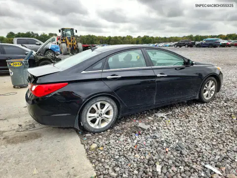 5NPEC4AC8CH355325 — 2012 Hyundai Sonata, фото 3 с аукциона Copart, Задняя часть