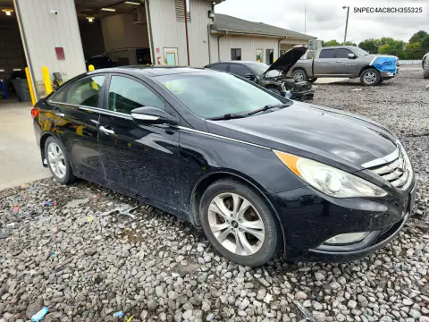 5NPEC4AC8CH355325 — 2012 Hyundai Sonata, фото 4 с аукциона Copart, Задняя часть