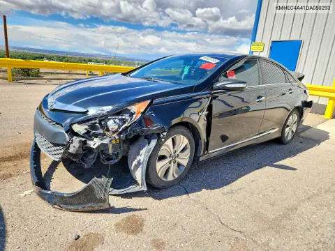 KMHEC4A41DA050293 — 2013 Hyundai Sonata, Задняя часть, фото до ремонта