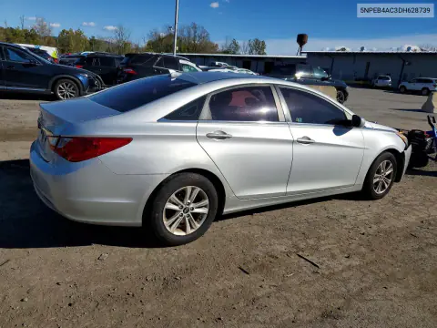 2013 Hyundai Sonata Gls VIN 5NPEB4AC3DH628739 фото 3