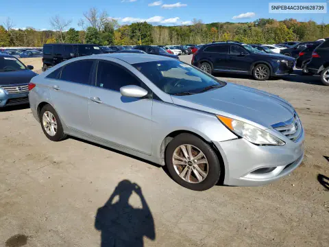 2013 Hyundai Sonata Gls VIN 5NPEB4AC3DH628739 фото 4