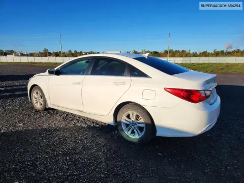 5NPEB4ACXDH654254 — 2013 Hyundai Sonata, фото 2 с аукциона Copart, Задняя часть