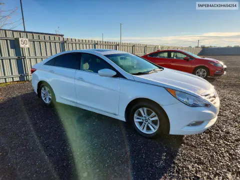 5NPEB4ACXDH654254 — 2013 Hyundai Sonata, фото 4 с аукциона Copart, Задняя часть
