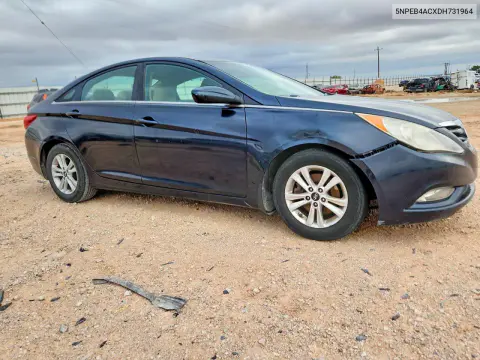 2013 Hyundai Sonata Gls VIN 5NPEB4ACXDH731964 фото 4