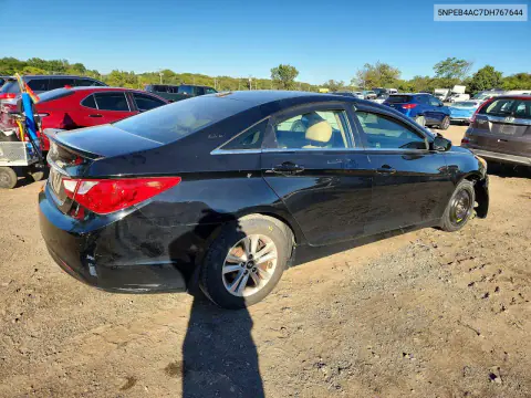 2013 Hyundai Sonata Gls VIN 5NPEB4AC7DH767644 фото 3