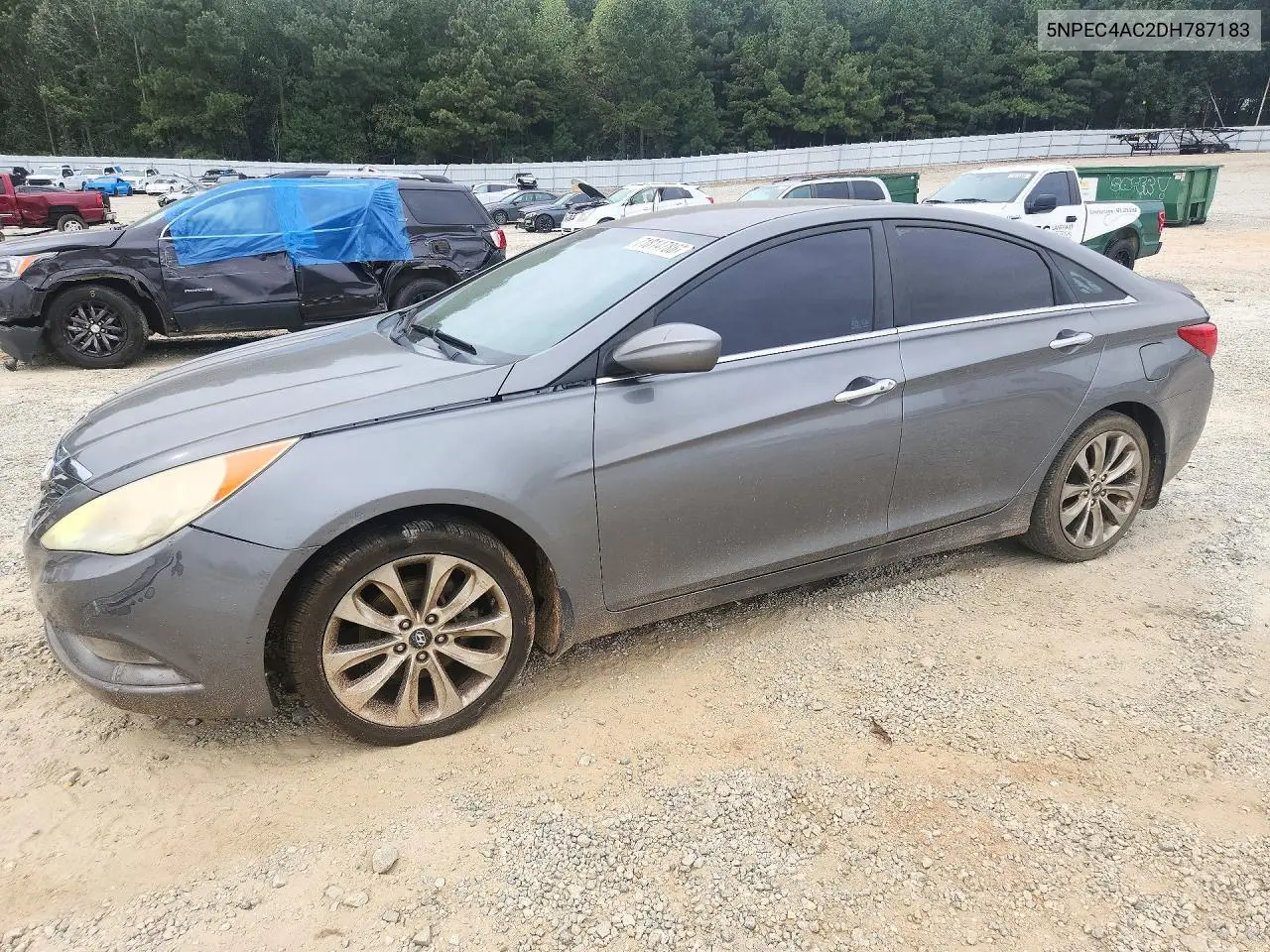 2013 Hyundai Sonata Se VIN 5NPEC4AC2DH787183 фото 1