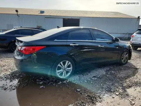 2013 Hyundai Sonata Limited VIN 5NPEC4AC4DH698120 фото 3