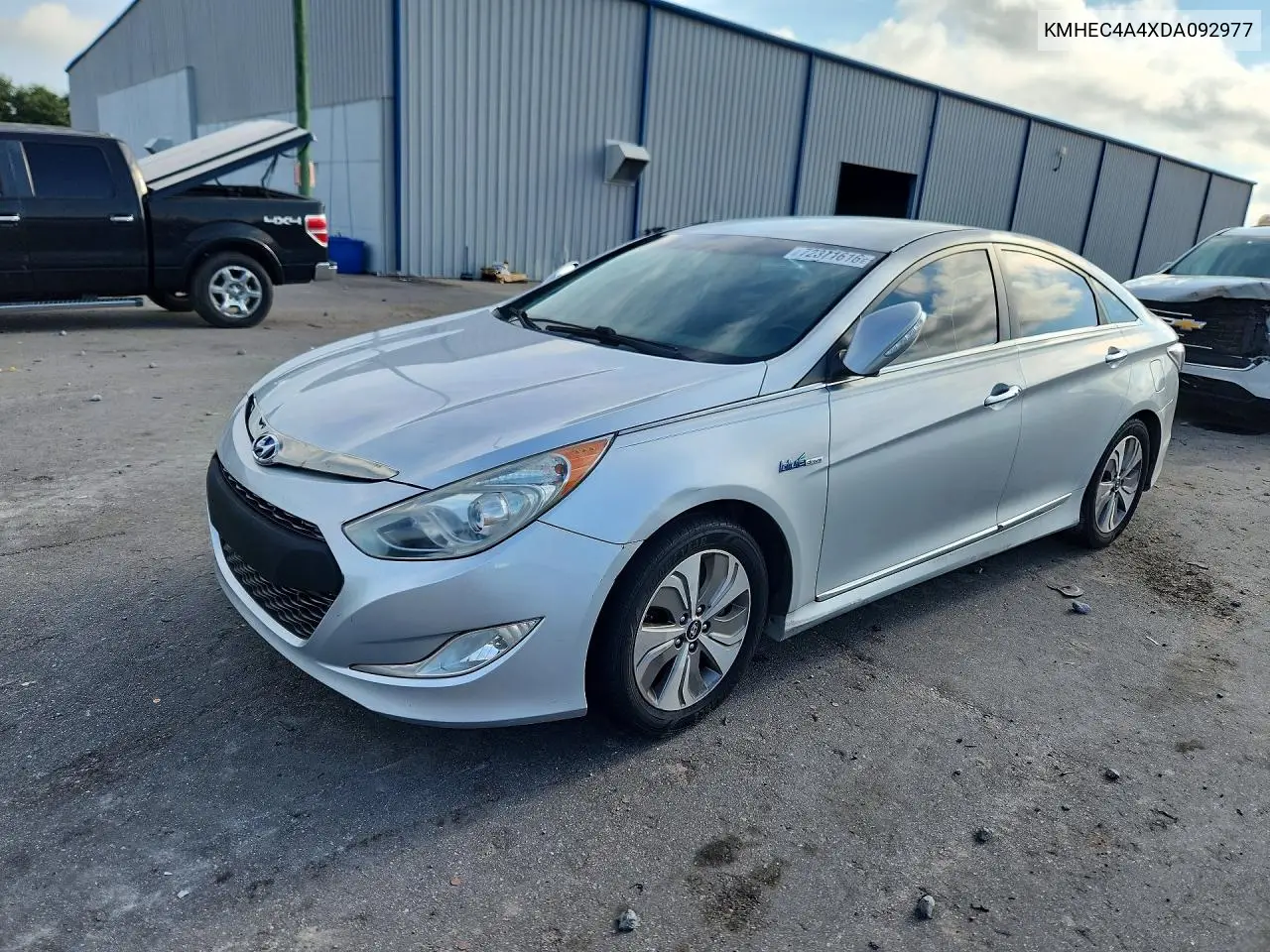 2013 Hyundai Sonata Hybrid VIN KMHEC4A4XDA092977 фото 1