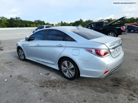 2013 Hyundai Sonata Hybrid VIN KMHEC4A4XDA092977 фото 2