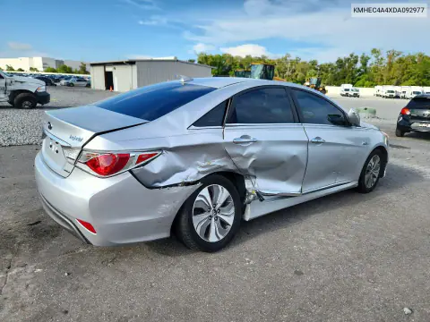 2013 Hyundai Sonata Hybrid VIN KMHEC4A4XDA092977 фото 3