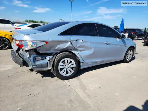 2013 Hyundai Sonata Gls VIN 5NPEB4ACXDH568460 фото 3
