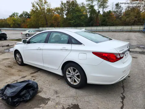 5NPEB4AC8DH723474 — 2013 Hyundai Sonata, фото 2 с аукциона Copart, Передняя часть