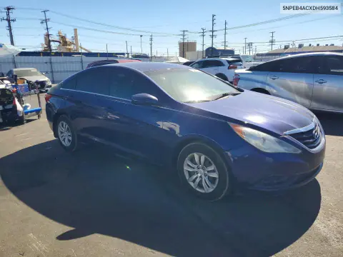 2013 Hyundai Sonata Gls VIN 5NPEB4ACXDH593584 фото 4