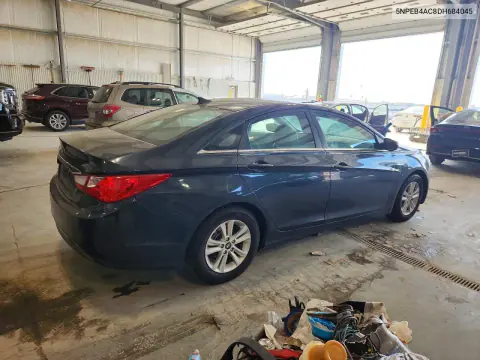 2013 Hyundai Sonata Gls VIN 5NPEB4AC8DH684045 фото 3