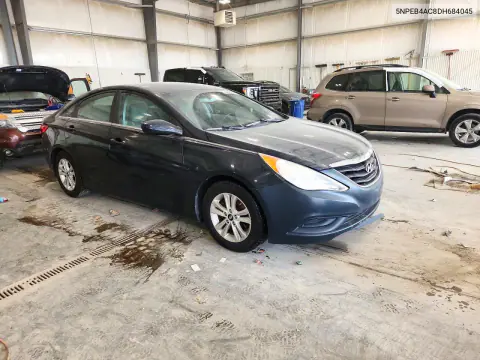 2013 Hyundai Sonata Gls VIN 5NPEB4AC8DH684045 фото 4
