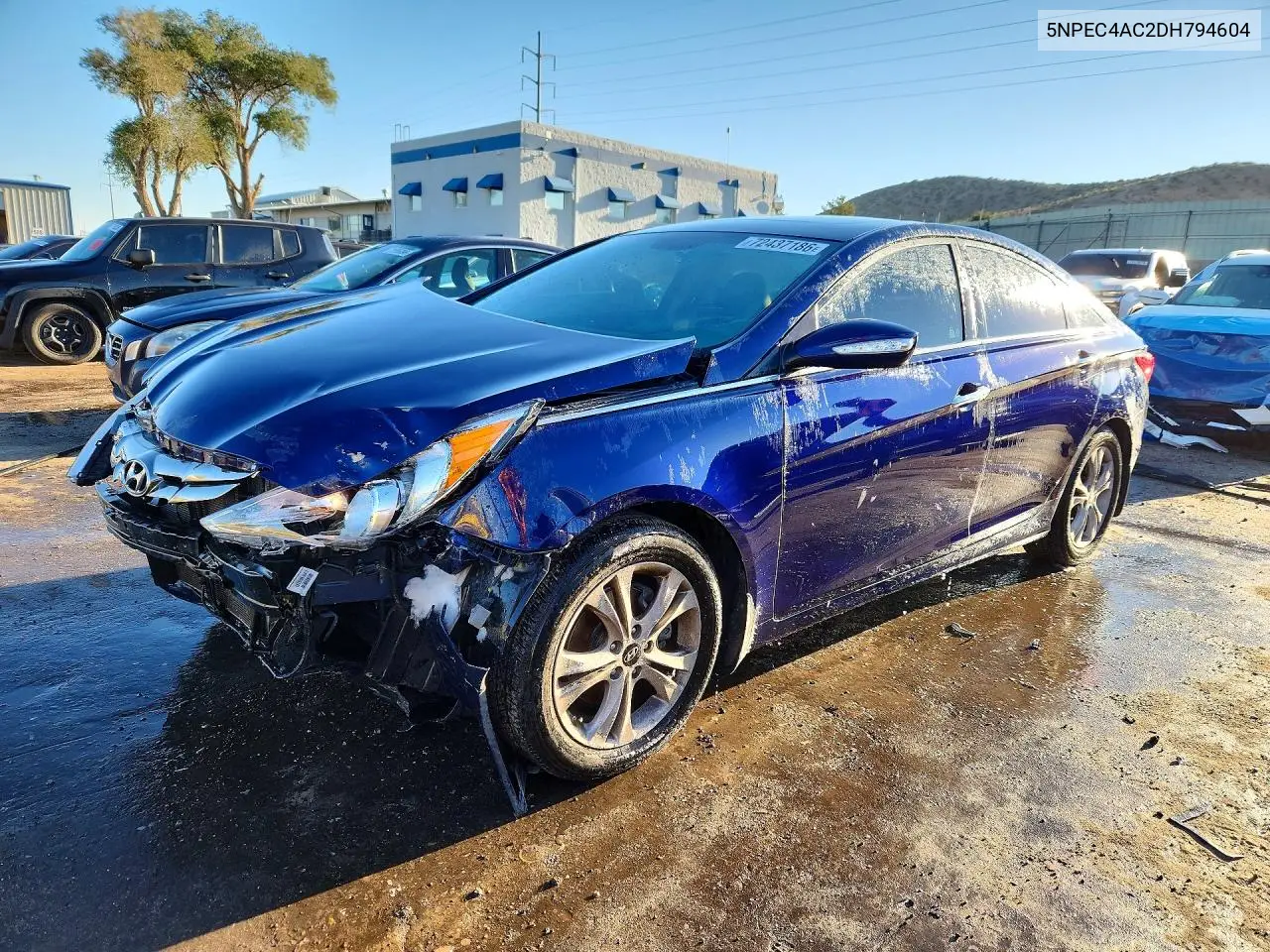2013 Hyundai Sonata Limited VIN 5NPEC4AC2DH794604 фото 1