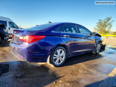 2013 Hyundai Sonata Limited VIN 5NPEC4AC2DH794604 фото 3