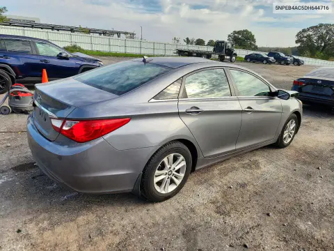 2013 Hyundai Sonata Gls VIN 5NPEB4AC5DH644716 фото 3