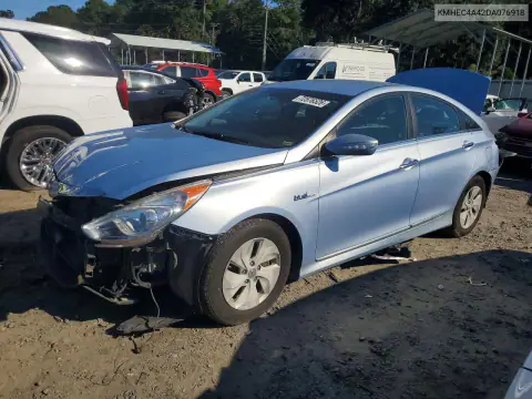 KMHEC4A42DA076918 — 2013 Hyundai Sonata, Передняя часть, фото до ремонта