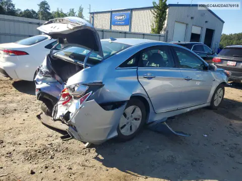 KMHEC4A42DA076918 — 2013 Hyundai Sonata, фото 3 с аукциона Copart, Передняя часть