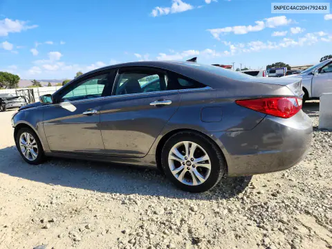 2013 Hyundai Sonata Limited VIN 5NPEC4AC2DH792433 фото 2