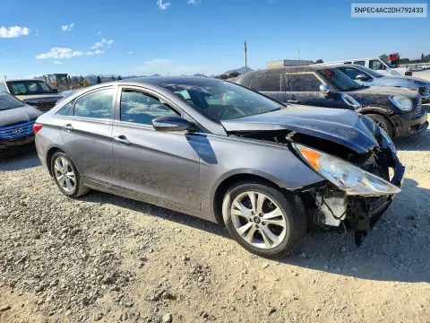 2013 Hyundai Sonata Limited VIN 5NPEC4AC2DH792433 фото 4