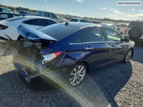 5NPEC4AB4DH563386 — 2013 Hyundai Sonata, фото 3 с аукциона Copart, Задняя часть