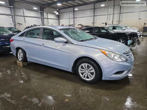 5NPEB4AC8DH601021 — 2013 Hyundai Sonata, фото 4 с аукциона Copart, Боковая часть