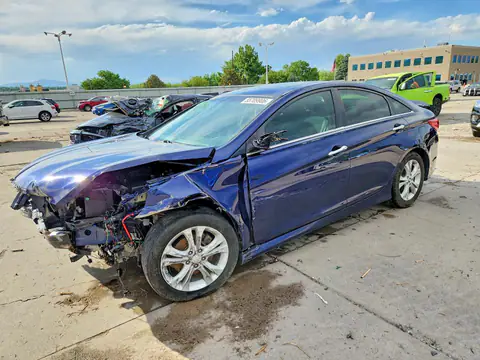 5NPEC4AB9EH874006 — 2014 Hyundai Sonata, Передняя часть (Front End), фото до ремонта