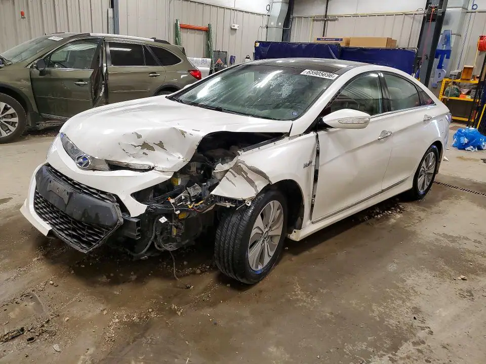KMHEC4A49EA102514 Hyundai Sonata 2014 — повреждение Передняя часть, фото до ремонта