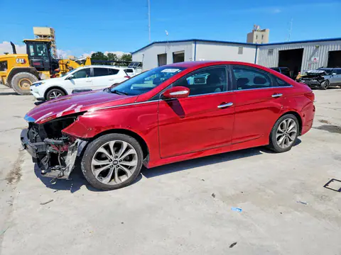 5NPEC4AC0EH905443 — 2014 Hyundai Sonata, Передняя часть (Front End), фото до ремонта