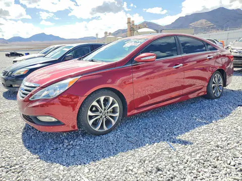 5NPEC4AB6EH832280 — 2014 Hyundai Sonata, Задняя часть (Rear End), фото до ремонта