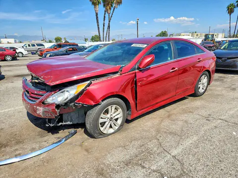 5NPEB4AC6EH944024 — 2014 Hyundai Sonata, Передняя часть (Front End), фото до ремонта