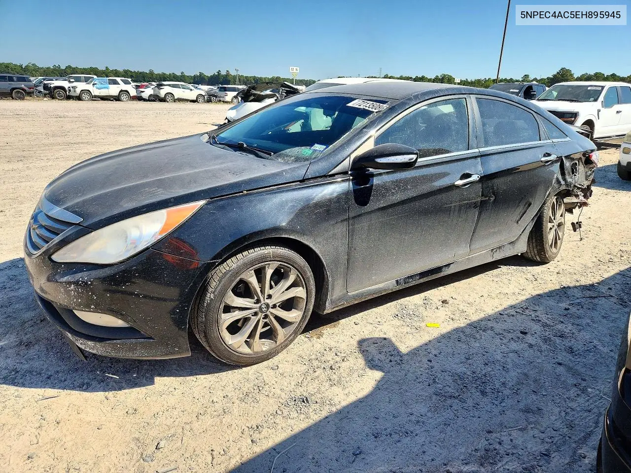 2014 Hyundai Sonata Se VIN 5NPEC4AC5EH895945 фото 1