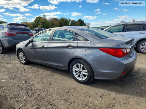 2014 Hyundai Sonata VIN 5NPEB4AC7EH846233 фото 2
