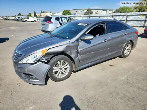 5NPEB4ACXEH925542 — 2014 Hyundai Sonata, Сторона, фото до ремонта