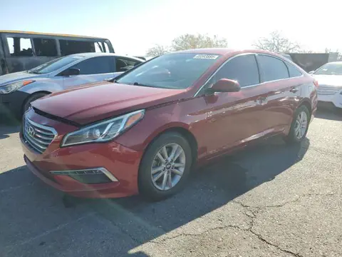 5NPE24AF5FH137182 — 2015 Hyundai Sonata, Передняя часть (Front End), фото до ремонта